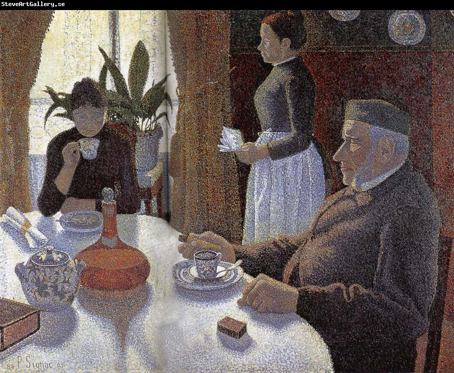 Paul Signac Dinner room